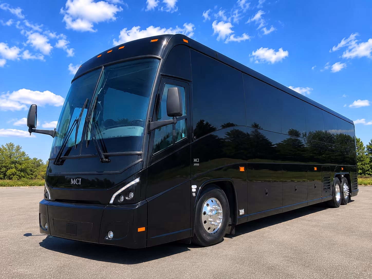 charter bus shuttle service for march air reserve base personnel