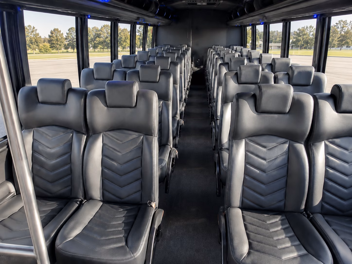 moreno valley 15 passenger minibus inside