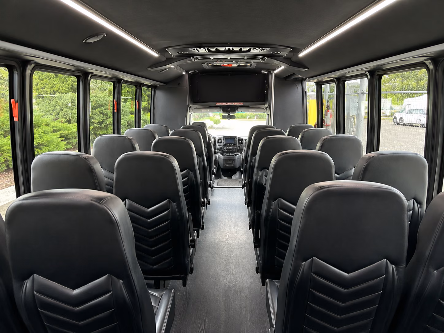 moreno valley 15 passenger minibus interior