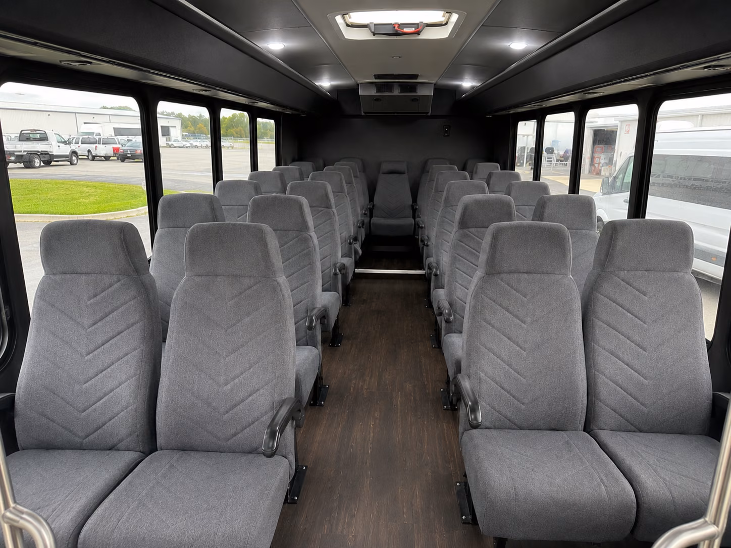 moreno valley 18 passenger minibus inside