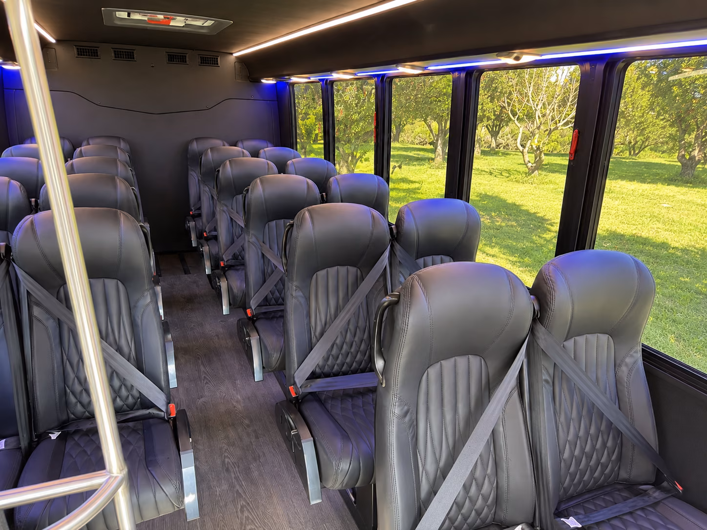moreno valley 20 passenger minibus inside