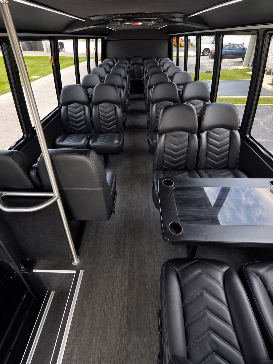 moreno valley 20 passenger minibus interior