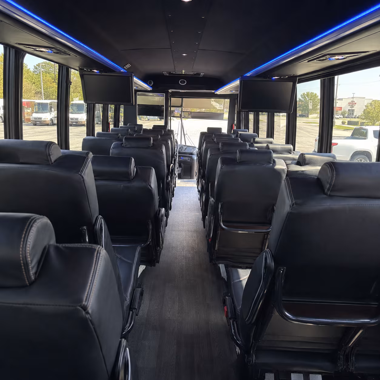 moreno valley 25 passenger minibus inside