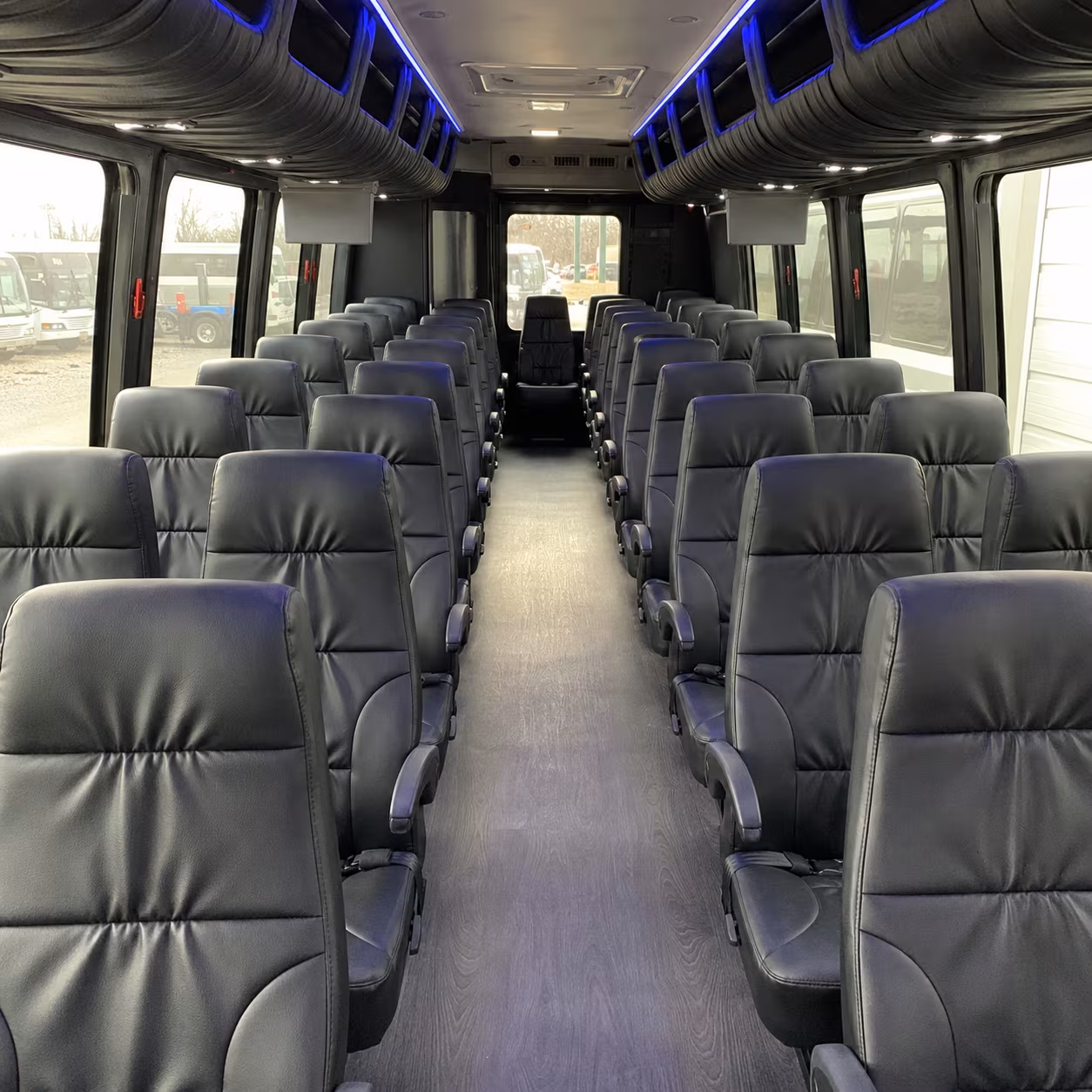 moreno valley 30 passenger minibus interior