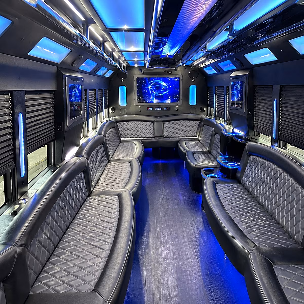 moreno valley 50 passenger party bus interior