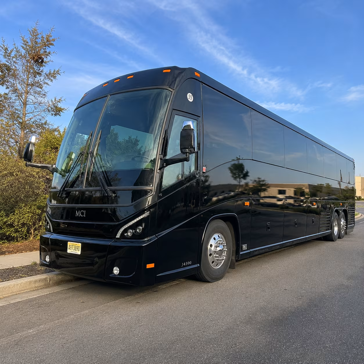 moreno valley 56 passenger charter bus