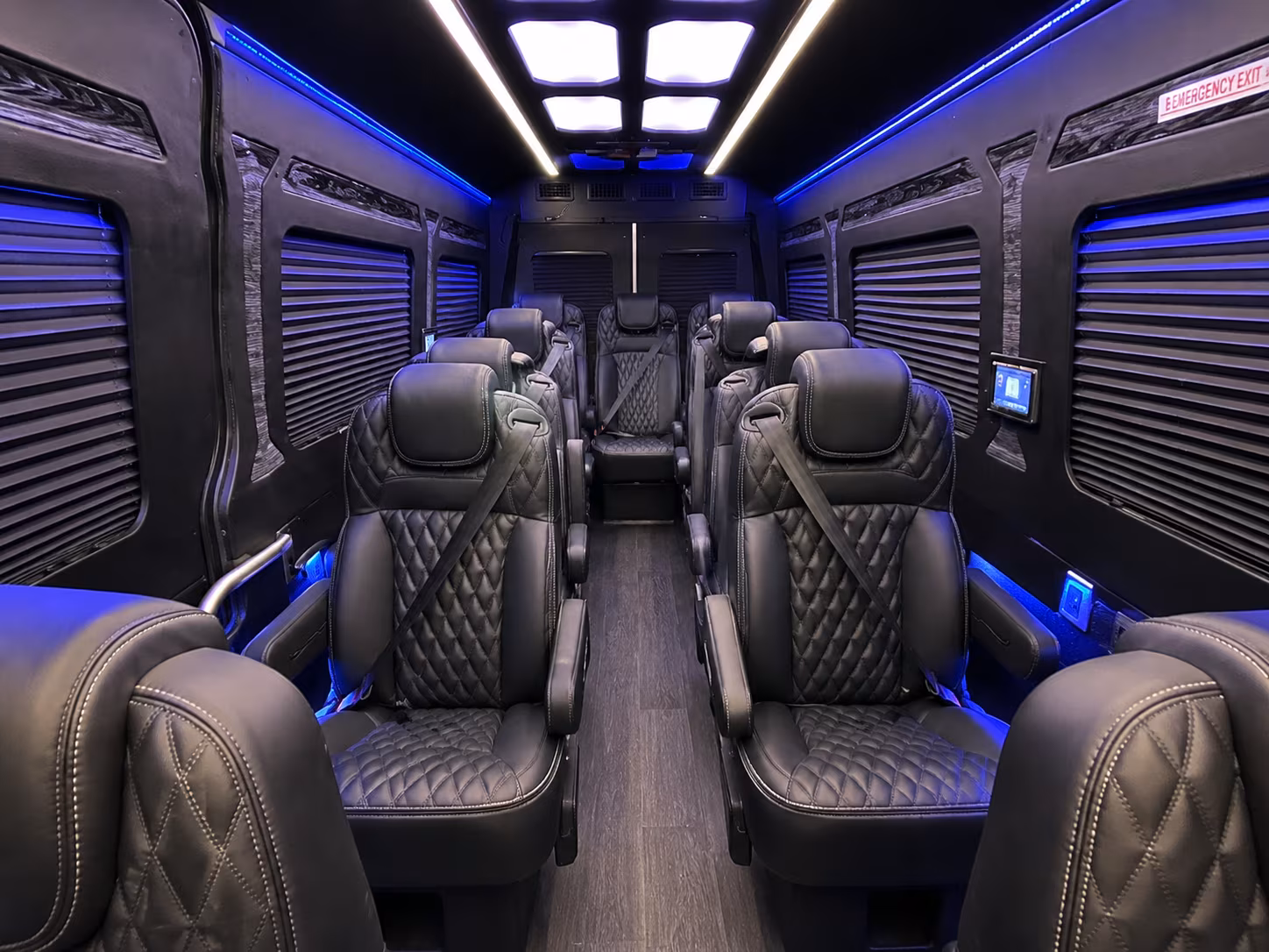 moreno valley sprinter van with driver interior