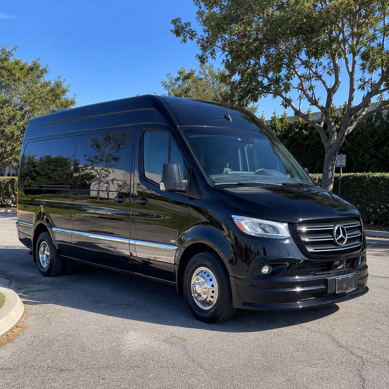 moreno valley sprinter van with driver