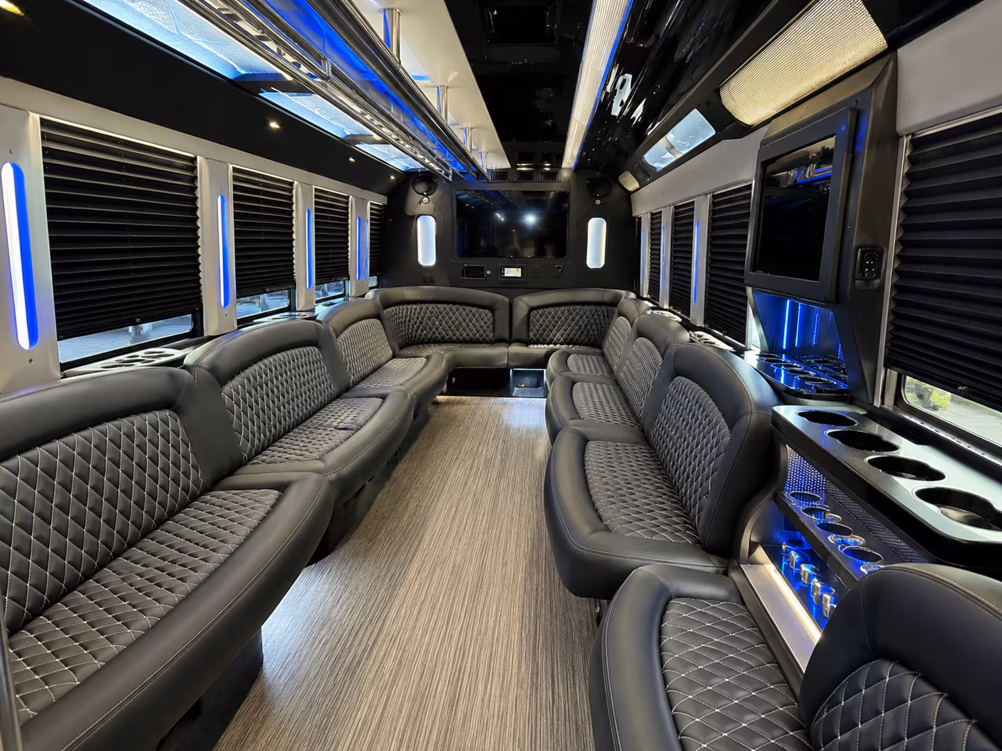 moreno valley wedding party bus rental