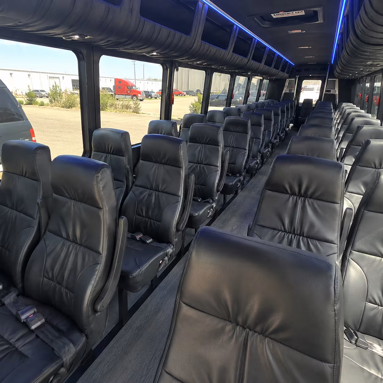 shuttle buses for wedding guests between moreno valley hotels and venues